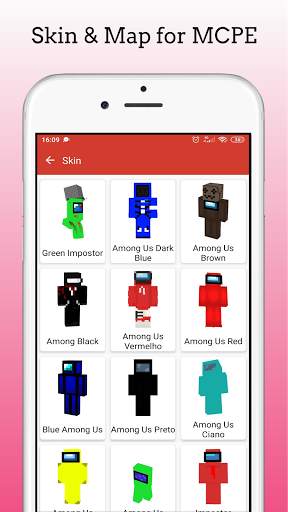 Skin Among Us For Minecraft PE screenshot 2