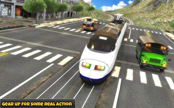 USA Train Driving vs Europe Bus Simulator 2019 screenshot 3