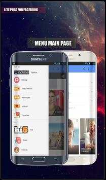 Lite Plus for Facebook screenshot 2
