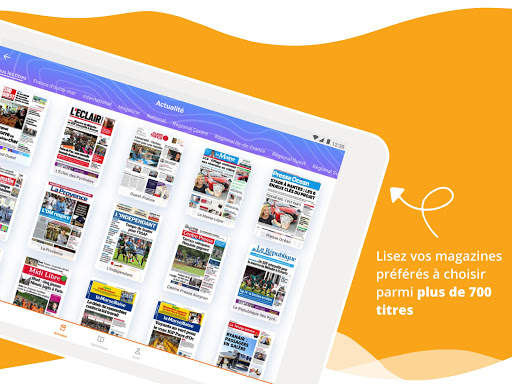 The ePresse kiosk screenshot 4