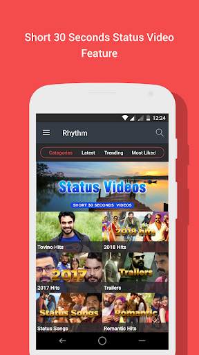 Malayalam video status, Songs &Trailers: MyRhythm screenshot 6