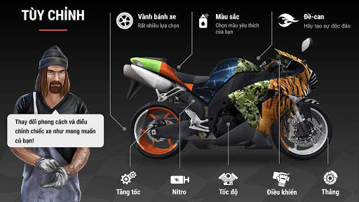 Racing Fever: Moto screenshot 4