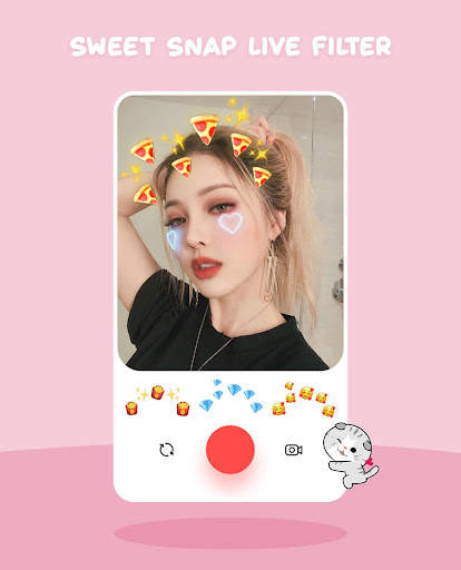 Filter for Selfie : Sweet Snap Live Filter screenshot 1