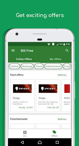 Bill Free - Bill wallet and spends tracker 3 تصوير الشاشة