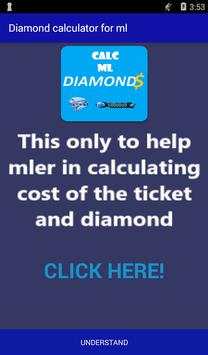 Diamond💎Mobile Legends Calc FREE screenshot 2