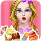 Delicious Ice Cream Decoration logo