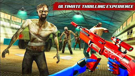 penembakan robot zombie fps screenshot 4
