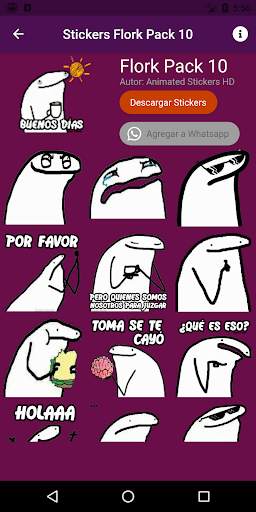 Flork Stickers - Animated screenshot 5