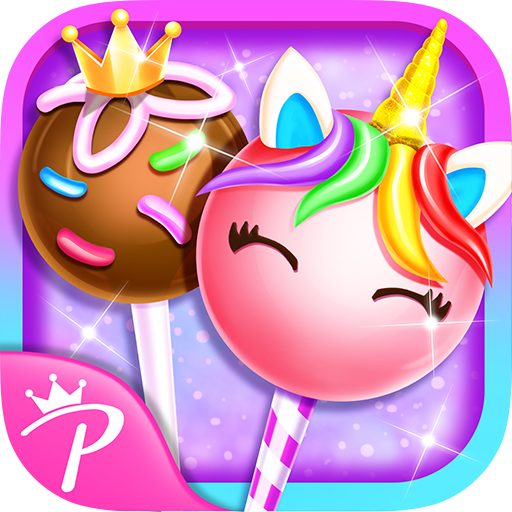 Unicorn Cake Pop - игра для девочек иконка