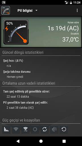 Gauge Battery Widget screenshot 3