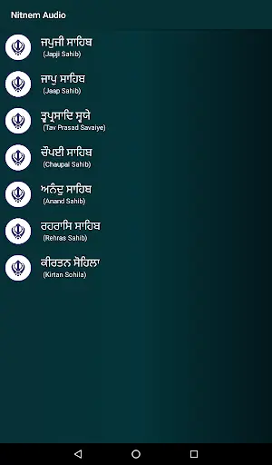 Nitnem (Sundar Gutka) With Audio screenshot 2