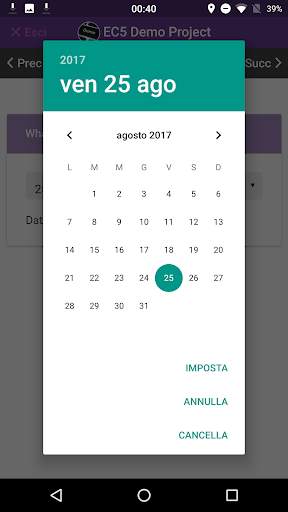 Epicollect5 Raccolta Dati screenshot 4