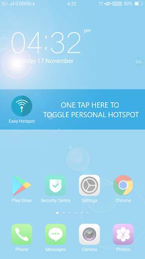 Quick Hotspot - Homescreen Hotspot - Shortcut screenshot 1