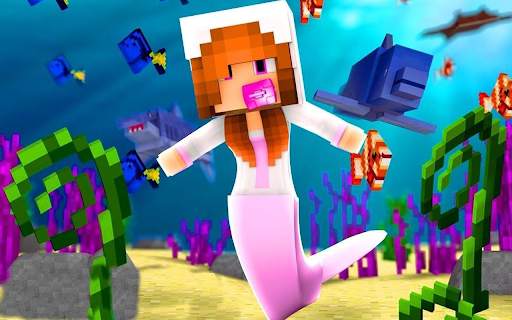 Mod Mermaid – Mod Skin for MCPE 2021 screenshot 4