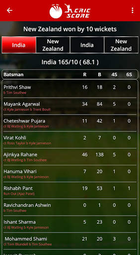 Cric Score screenshot 4