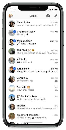 Guide for Signal Private Messenger screenshot 2