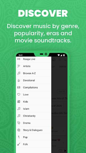 Raaga Hindi Tamil Telugu Songs screenshot 2