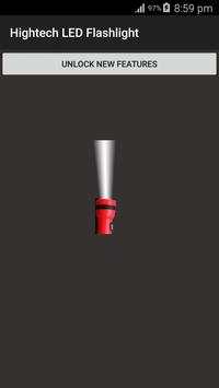 High Tech LED Flashlight screenshot 1