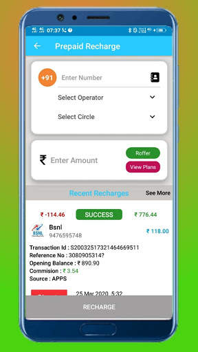 SCMyPay Distributor-Master Recharge, Bill Payment screenshot 7