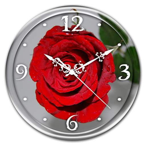 Rose Clock Live Wallpaper 1.0.0