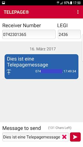 TELEPAGE® APP screenshot 3
