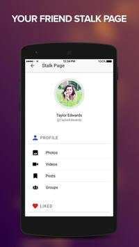 Stalker For Facebook screenshot 2