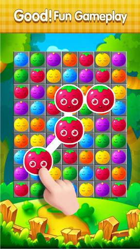 Fruit Candy Blast - Link Line puzzle game screenshot 1