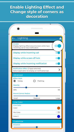 Edge Lighting & Edge Color Notification screenshot 3