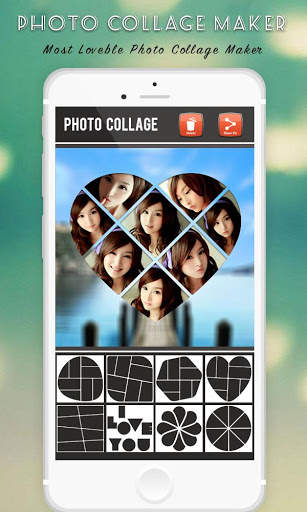 Photo Collage Maker Grid Square Editor Free screenshot 4