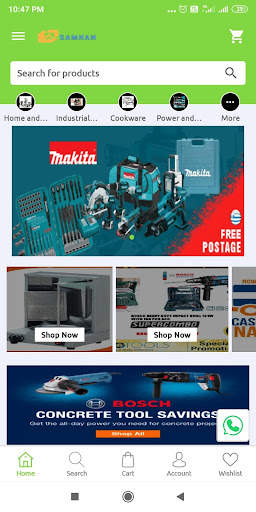 Samnan-Tools&Industrial Products Shopping App screenshot 1