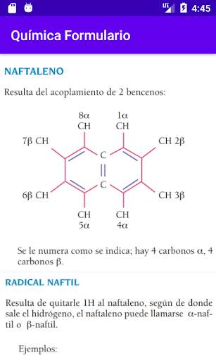 Formulario de Química Gratis screenshot 8