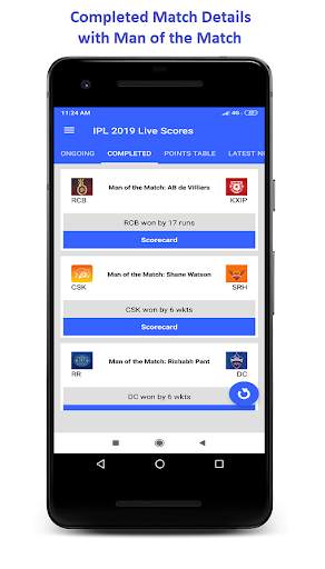 IPL 2019 Live Scores screenshot 2