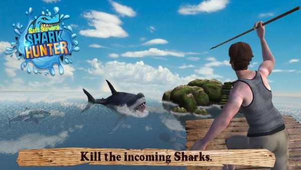 Raft Survival Shark Hunter 3D screenshot 1