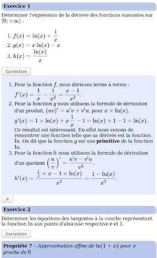 Maths TS : LN screenshot 5