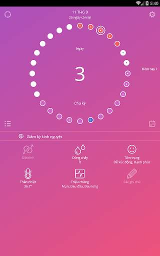 Ovu - Theo Dõi Kỳ Kinh Nguyệt screenshot 9