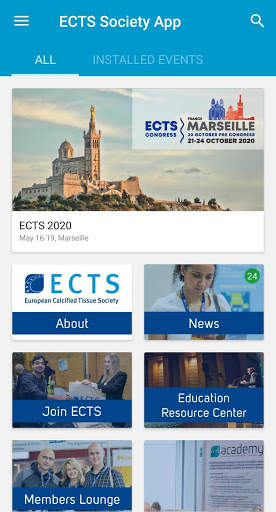 ECTS Mobile App screenshot 2