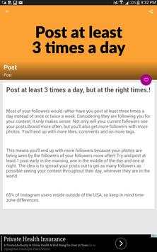 Tips to get followers ! screenshot 4