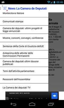 News Camera Dei  Deputati screenshot 2