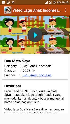 Video Lagu Anak Populer Offline screenshot 7