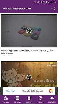New year video status 2019 screenshot 2