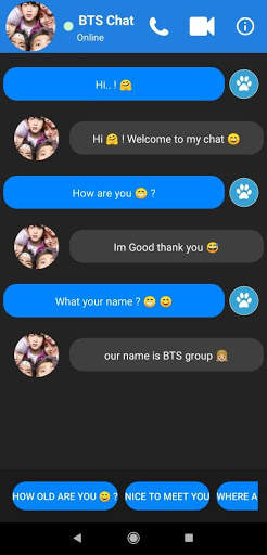 BTS Video Call Live Chat Prank screenshot 5