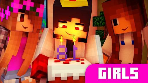 Girl for minecraft screenshot 3