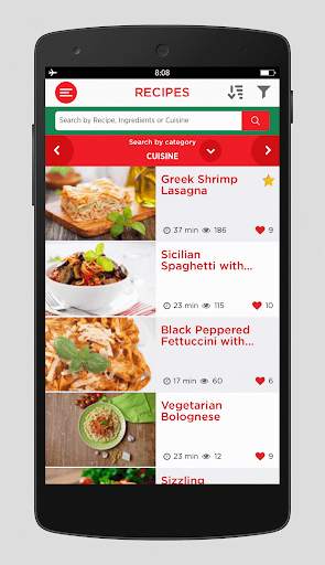 Delicio Recipes & Shopping List screenshot 2