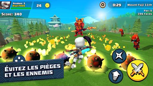 Ninja Golf ™ screenshot 3