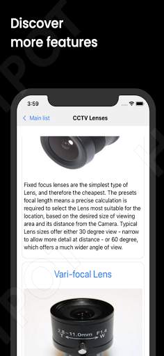 CCTV Guide / Calculator screenshot 5
