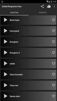 Zelda Ringtones Free 5 تصوير الشاشة