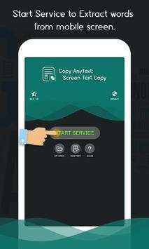 Copy Any Text: Screen Text Copy 1 تصوير الشاشة