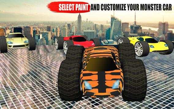 98% Impossible Monster Car Race screenshot 6