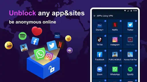 VPN Master - fast proxy VPN screenshot 4
