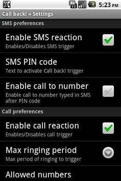 Call back! 2 تصوير الشاشة